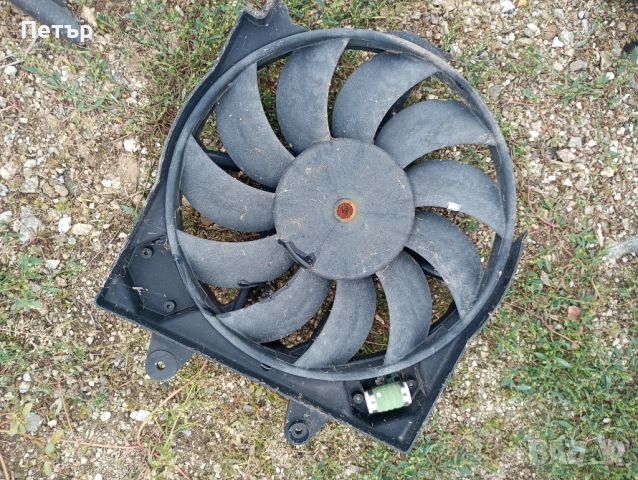 Вентилатор перка воден радиатор Фиат панда 2003-2012г 51829974