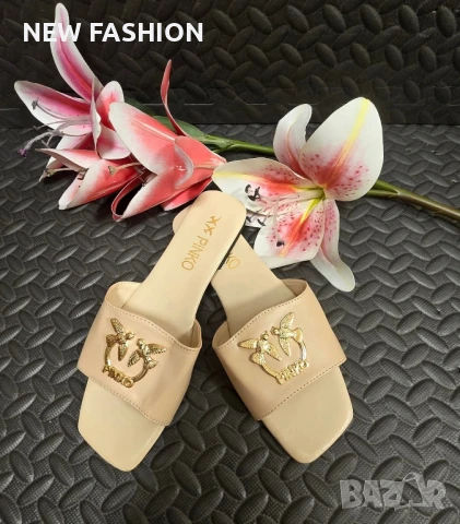 Дамски Чехли ⚡Pinko, снимка 2 - Чехли - 51170016