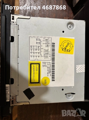 Оригинално радио Audi Concert – Audi A3 8P (2007), снимка 2 - Части - 53191020