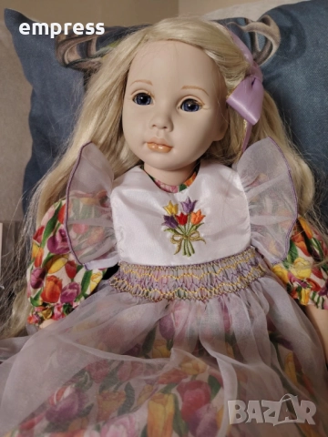 Намалена Порцеланова кукла Pauline , снимка 4 - Колекции - 52913246