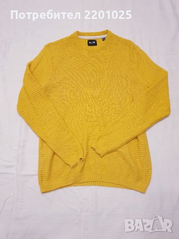 Мъжки жълт пуловер Only Sons 