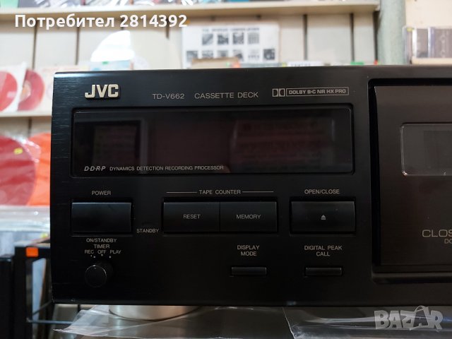 3-глав касетен дек JVC TD-V662 Висок Клас Hi-Fi stereo, снимка 3 - Декове - 36948229