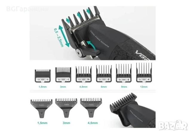 Комплект машинки за подстригване, снимка 4 - Машинки за подстригване - 53977295