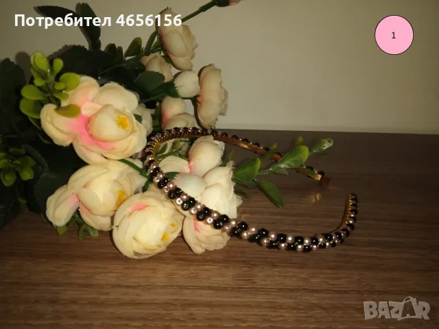 Диадеми с перли и кристали 4 €