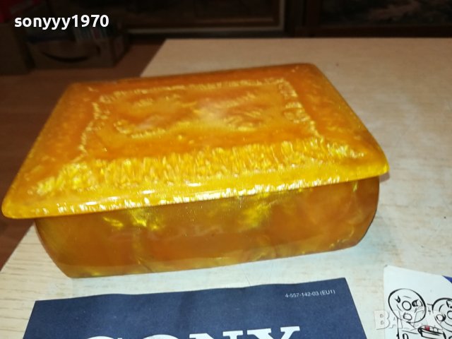 КЕХЛИБАРЕНА КУТИЯ 1709231143, снимка 5 - Антикварни и старинни предмети - 42218638