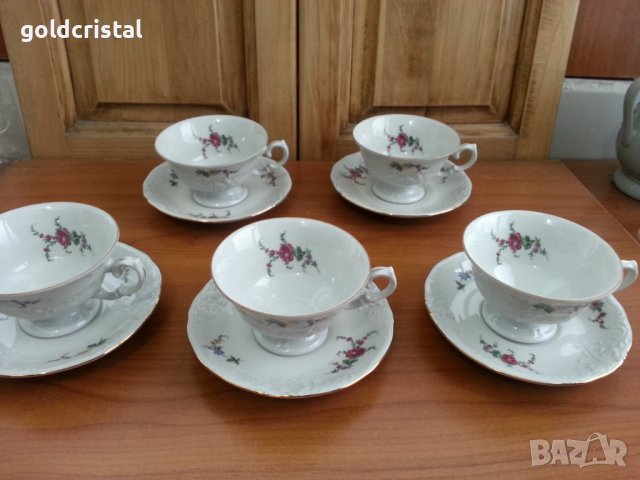 Полски порцелан чаши за чай кафе , снимка 6 - Антикварни и старинни предмети - 36905939