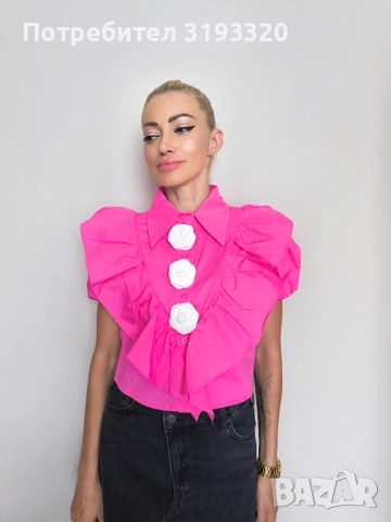 Къси кукленски ризи, снимка 2 - Ризи - 52772784