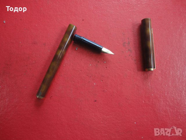 Немска позлатена писалка , снимка 4 - Колекции - 40678667