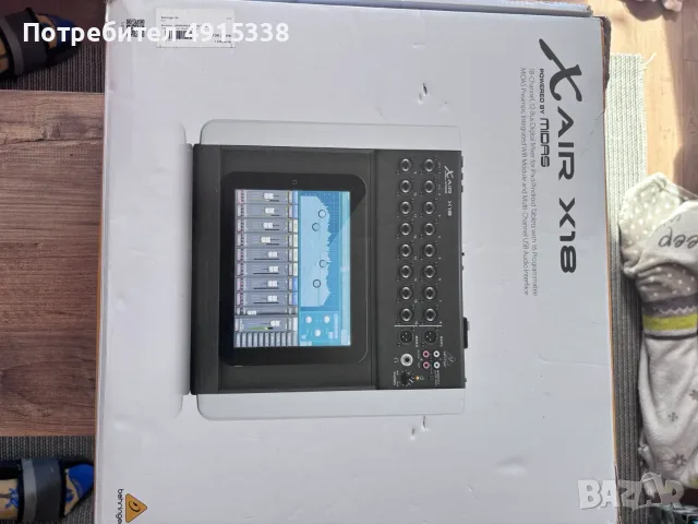 🎛️ BEHRINGER X18 – ДИГИТАЛЕН ПУЛТ – ОТЛИЧНО СЪСТОЯНИЕ, снимка 6 - Друга електроника - 55720123