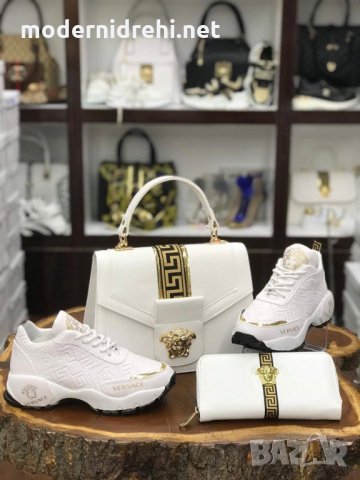 Дамски спортни обувки портфейл и чанта Versace код 50, снимка 1 - Дамски ежедневни обувки - 29123576