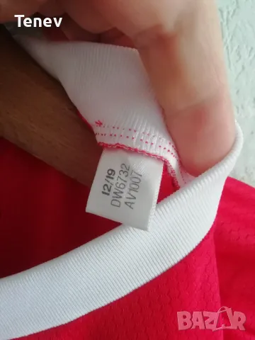 Бенфика нова оригинална футболна тениска фланелка размер М Adidas Benfica, снимка 6 - Тениски - 49508435