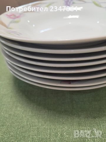 Чинии български порцелан, снимка 5 - Чинии - 54237238