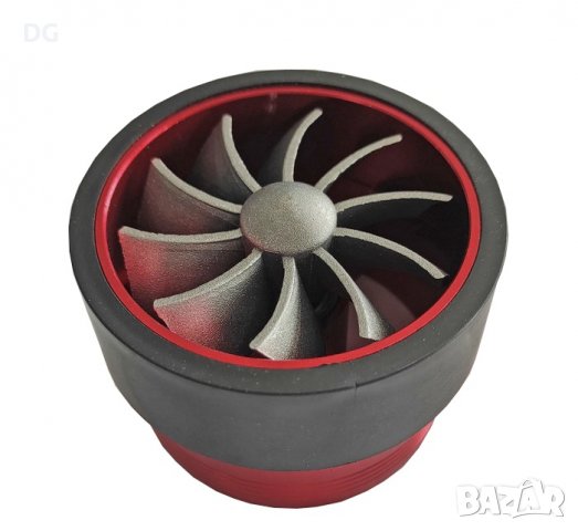 Турбо вентилатор за въздушен филтър - 8021 - червен