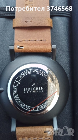 часовник Sidegren Denmark, снимка 3 - Мъжки - 54199980