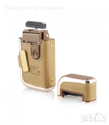 МЪЖКА САМОБРЪСНАЧКА ТРИМЕР KEMEI KM-5600, ПРЕНОСИМА ЗА БРАДА И ТЯЛО - код 1238