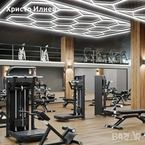 Осветление за гараж голяма LED Лед лампа за магазин фризьорски салон студио , снимка 9 - Лед осветление - 51195818