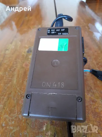 Стар високочестотен Волтметър, снимка 6 - Антикварни и старинни предмети - 47410640