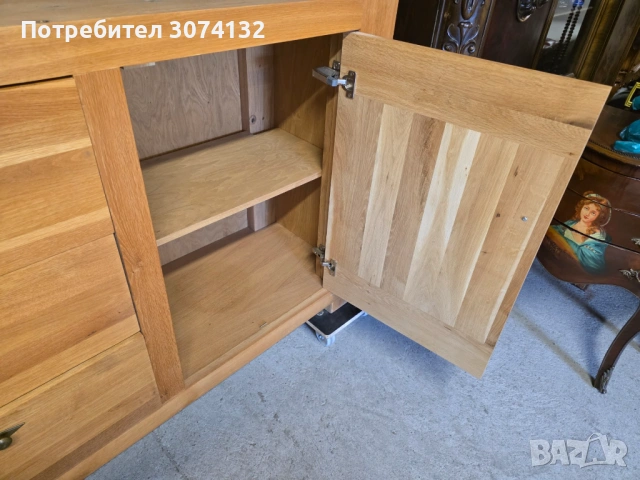 Контрабюфет в стил Рустик , изработен изцяло от дърво, снимка 2 - Бюфети - 54208241