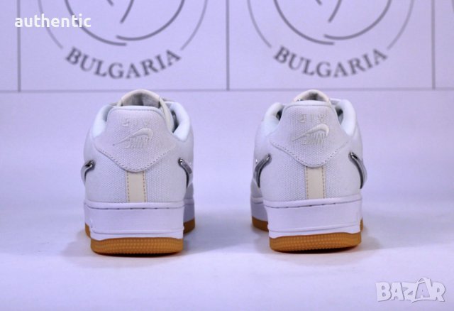 Nike Air Force 1 Travis Scott Sail Мъжки Дамски Маратонки, снимка 10 - Маратонки - 34961178