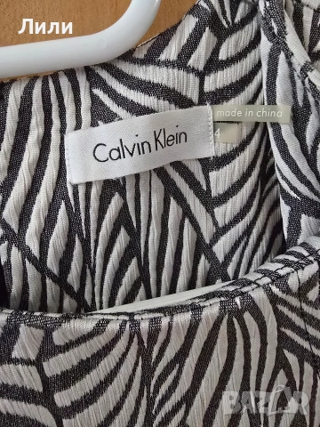 Дамска рокля Calvin Klein размер S, снимка 3 - Рокли - 54267131