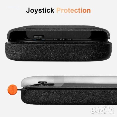 COOWPS Тънък калъф за Nintendo Switch 2 (2025), твърда обвивка, черен, снимка 2 - Аксесоари - 50907363
