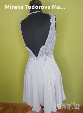 Абитуриентска рокля 2023 година XS, снимка 3 - Рокли - 34536134