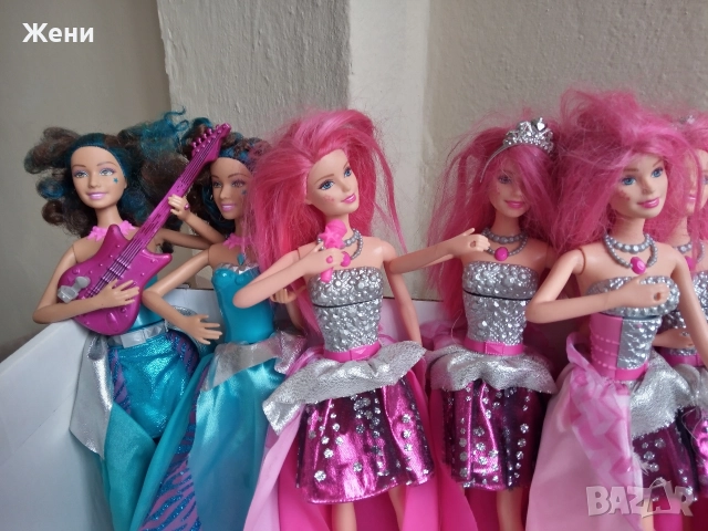 💖Оригинални кукли Барби Barbie Mattel с функции - музикални/светещи/пеещи, снимка 5 - Кукли - 52867646