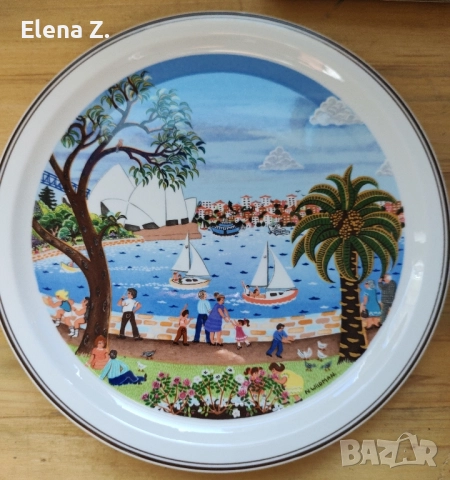 Villeroy & Boch чинии Австралия лимитирана серия, снимка 2 - Чинии - 52426484