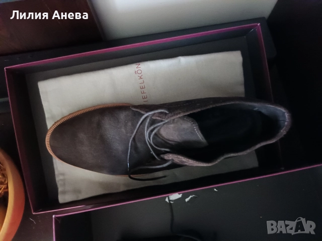 Нови мъжки боти кларк от естествен велур и естествен каучук , снимка 5 - Мъжки боти - 52485803