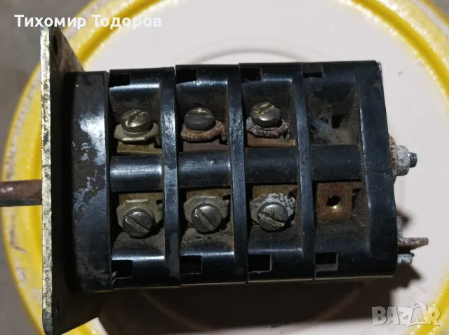 пакетен ключ 10 А, 440 V произведен в СССР от електрожен Кра Кра , снимка 4 - Резервни части за машини - 49158469