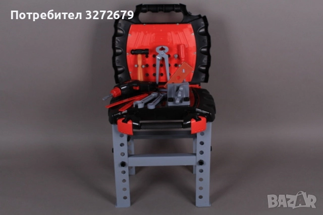 Куфар-маса с инструменти,детски комплект, снимка 2 - Конструктори - 52181750