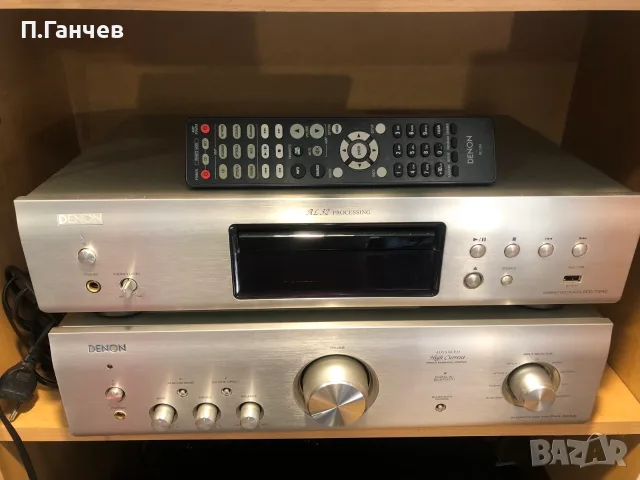 DENON PMA-600NE,DENON DCD-720AE Усилвател и сд плеър комплект отличен,оригинално дистанционно., снимка 2 - Ресийвъри, усилватели, смесителни пултове - 55897019