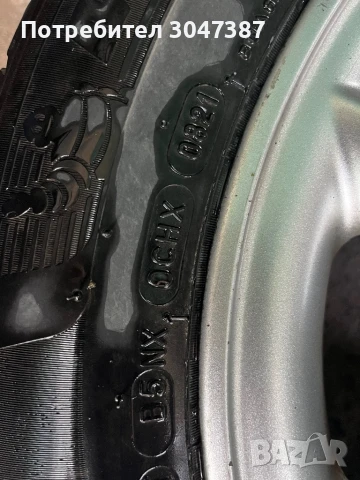 Лети Джанти 15цола Рено Сценик със Нови гуми, снимка 2 - Гуми и джанти - 51156699