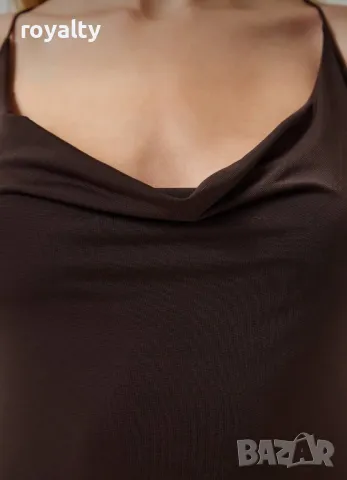 Дълга черна дамска рокля , снимка 2 - Рокли - 49985942