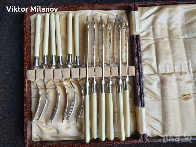 прибори за риба, снимка 3 - Прибори за хранене, готвене и сервиране - 53897214