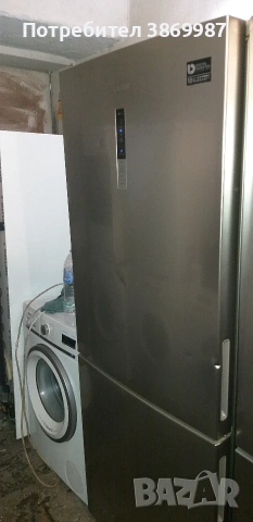 Хладилник със фризер samsung A++, снимка 3 - Хладилници - 53205122