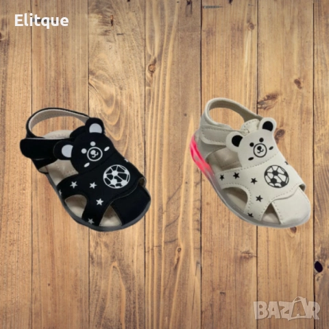 М67 - Свобода на движението: Светещи детски сандали за момче - леки и удобни за активни дни на игра , снимка 3 - Бебешки обувки - 52888517