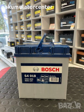 Акумулатор JIS Bosch 40AH с десен плюс