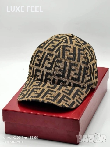 FENDI ⚜️ Унисекс Модел Шапки , снимка 4 - Шапки - 53289172