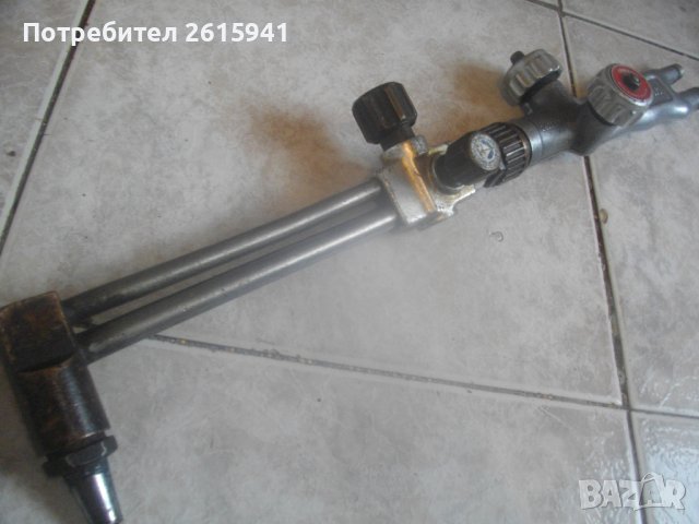 Профи Голям Резак За Оксижен с 4 Крана-MESSER GRIESHEIM-56см/52см/47см-Кислородно-Ацетиленово Рязане, снимка 3 - Други инструменти - 42165423