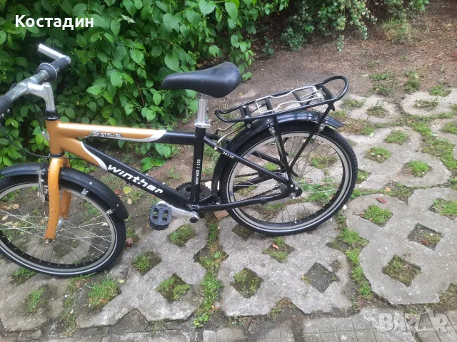 Детски велосипед.Winther I 350 Алуминиев  20 цола гуми,3 скорости, снимка 6 - Велосипеди - 55923291