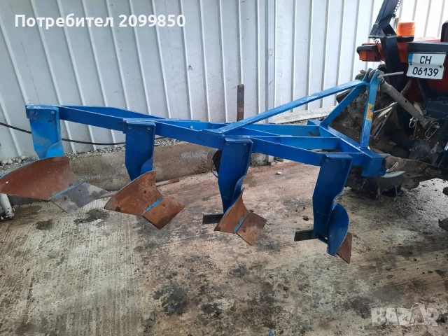 Плуг навесен 4×20, снимка 2 - Селскостопанска техника - 53341787