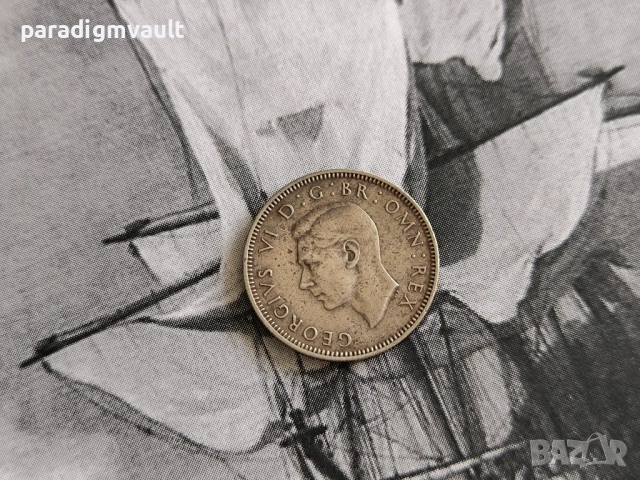 Монета - Великобритания - 1 шилинг | 1947г., снимка 2 - Нумизматика и бонистика - 54237266