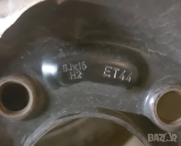 Резервна гума Mitsubishi Space Star 1998-2006г.(15-ка 6J×15 H2 ,ET44), снимка 6 - Гуми и джанти - 48684095