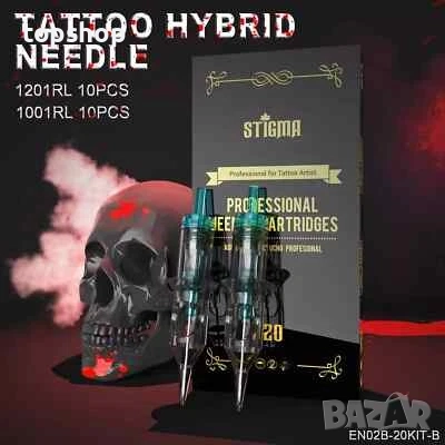 Нов безжичен комплект за татуировки STIGMA, ротационен комплект с 20 части , снимка 3 - Друго оборудване - 52034520