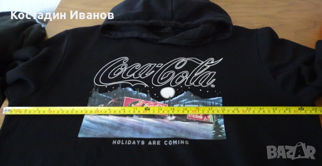 Coca Cola Holidays are Coming мъжки суичър Кока Кола, снимка 9 - Суичъри - 52179570