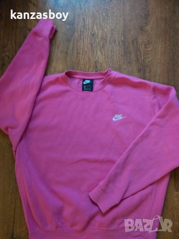 nike Mens Club Crew Neck Sweatshirt - страхотна мъжка блуза, снимка 5 - Спортни дрехи, екипи - 38332777