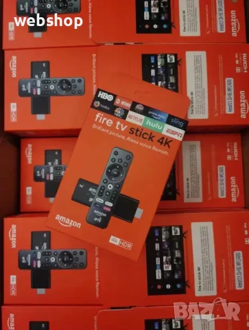 Андроид Медия плейър Amazon Fire TV Stick 4K  3-то поколение,Четириядрен,Wi-Fi, Bluetooth, Dolby Atm, снимка 4 - Стойки, 3D очила, аксесоари - 49160628