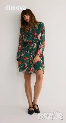 Нова зелена рокля Reserved , снимка 4 - Рокли - 48491146