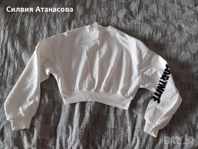 Блуза H&M къса нова, снимка 11 - Блузи с дълъг ръкав и пуловери - 42903323